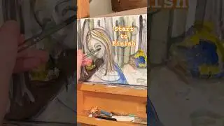 Fast painting full process