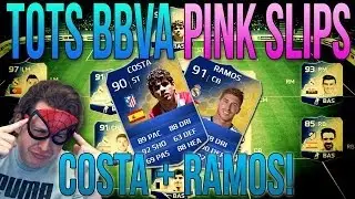 INSANE TOTS LA LIGA RAMOS COSTA PINK SLIPS! FIFA 14 ULTIMATE TEAM