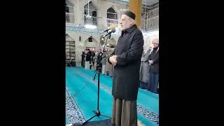 صلاة الفجر في جامع اليقظة الإسلامية ،الامام الشيخ محمد خليل العساف ، برواية قصر المنفصل.