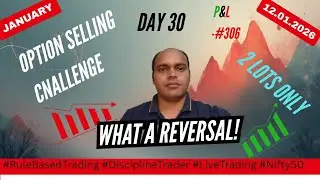 #day30 option selling series | Nifty live trading  #trading #nifty #stockmarket