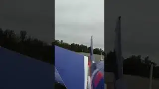 HSD J10 Jet - landing, spoilers and reverse thrust!