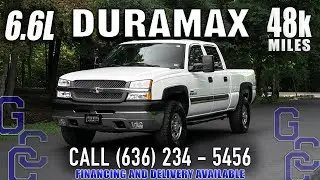 6.6L Duramax For Sale: 2004 Chevrolet Silverado 2500HD 4x4 Diesel With Only 48k Miles