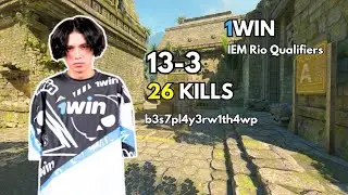 lattykk (26-6) 1WIN IEM Rio EU Qualifiers (Ancient) | FACEIT | Aug 18, 2024 🐊