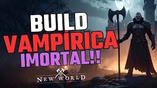🩸 IMORTAL! Build Vampírica ABSURDA de Roubo de Vida no New World! Machadão + Void