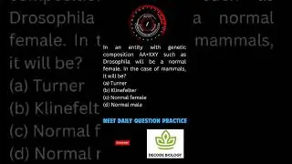 inheritance and variation|genetic disease|neet daily practice questions