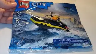 REVIEW - LEGO 30693 City Police Water Scooter Polybag