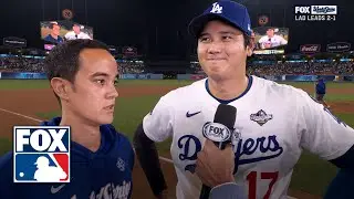 'What matters the most is we won' 💙 Shohei Ohtani on historic performance in Dodgers' Game 3 win