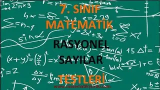 Test 4 - Rasyonel Sayılar Testi Çözümü (7. Sınıf)