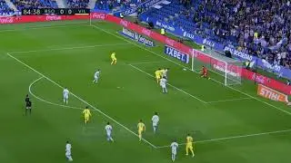 Moreno goal against Real Sociedad
