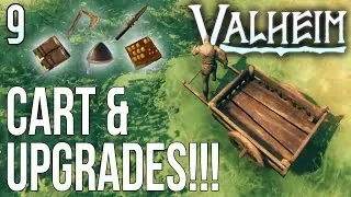 BRONZE GEAR & CART TIME!!! - Valheim E9