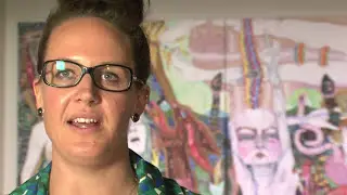 Wilderness: Balnaves contemporary: painting &ndash; Del Kathryn Barton