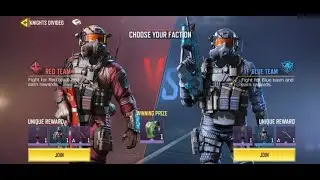 🔴CODM LIVE knights divided red vs blue keep on playing
