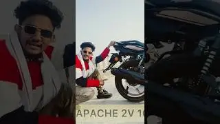 CINEMATIC REVIEW || TVS APACHE 2V MODEL 2023 V/S 2025 ￼
