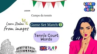 🎾 Game, Set, Match! Italian Tennis Terms 🏆