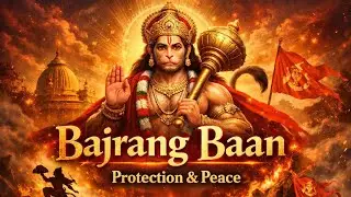 Bajrang Baan Chanting | Peaceful Hanuman Mantra for Meditation & Focus |