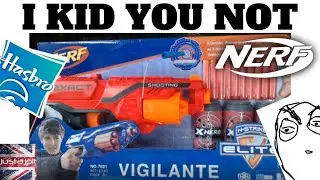 New Nerf Elite Vigilante: What The Hasbro?