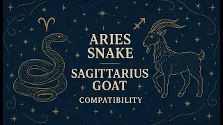 Aries Snake & Sagittarius Goat Compatibility: Love, Marriage, Sex, Friendship & More