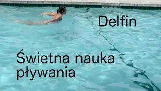 Nauka pływania delfinem - styl motylkowy