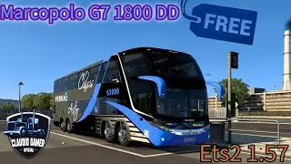 Download Marcopolo G7 1800 DD 8X2 Scania Free Ets2 1.57