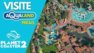 Aqualand de Fréjus sur Planet Coaster 2