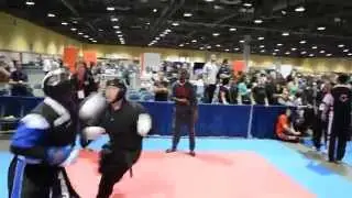 Ahmad Rice from Fighters Syndicate at the Long Beach Tournament