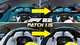NEW MAJOR UPDATE FOR F1 22 GAME! NEW CAR MODELS IN SPORTS LIVERY UPDATE PATCH 1.15