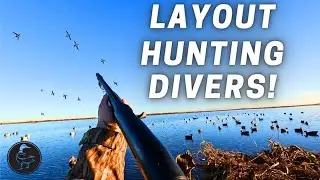 Hunting Diver Ducks from a Layout Boat in South Louisiana