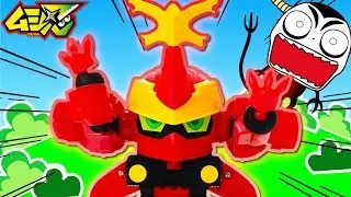 【ムシ忍】カラクリメカ！カブトブショー参上！！カブトニン危機一発の巻！？ ごっこ遊び 戦いごっこ 忍者修行★サンサンキッズTV★