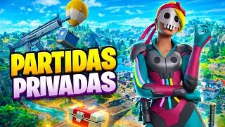 ⭐PARTIDAS PRIVADAS FORTNITE EN DIRECTO AHORA MISMO EN VIVO con seguidores y batallas de outfits
