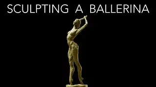 Relaxing Sculpting A Ballerina in Clay to Classical Music