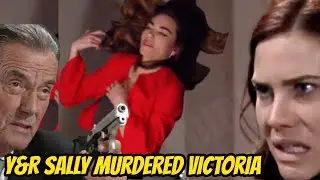 Y&R Spoilers Sally suddenly attacked Victoria, Victor saved Victoria's life from death