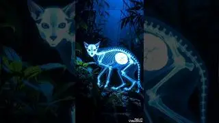 😲😱What&rsquo;s Inside a Wild Cat? X-Ray Anatomy#shorts #shortsfeed #shortvideo #wildanimals#wildcats