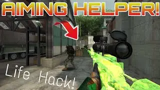 Bullet Force - AIM HELPER - CROSSHAIR FOR SNIPER (Life Hack)