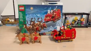 LEGO Santa's Sleigh | 40499 | Speed Build