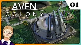 Let's Play Aven Colony EP01 Prerelease/Beta Gameplay Footage