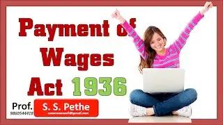 Payment of Wages Act 1936 = Part 1 (Full)