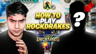 Rockdrakes PRO Coaches Me ! | Gods Unchained Gameplay Aldous