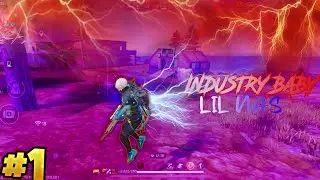 INDUSTRY BABY LIL NAS FREE FIRE MONTAGE ❤️ | TRANDING SONG | FREE FIRE SONG | FREE FIRE STATUS