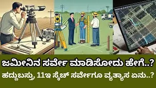 ಜಮೀನು ಸರ್ವೇ ಕಾರ್ಯ ಹೇಗೆ ನಡೆಯುತ್ತೆ..? | LAND SURVEY | Media Idea |