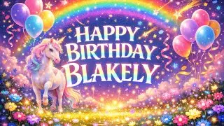 ⭐ &ldquo;Happy Birthday BLAKELY 🎉 | Magical Song With Name | Personalised Birthday Wishes&rdquo;