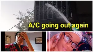 I'm so over this || Air conditioner still freezing up  #momof5 #familyvloglife