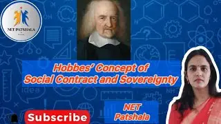 Hobbes Social Contract & Sovereignty | Political Theory Explained | UGC NET | Upcoming NET Exam2026.