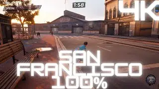 tony hawks pro skater 3+4 San Francisco 100% game pass 4k
