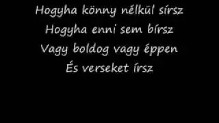 Bonanza Banzai - A jel (Lyrics)