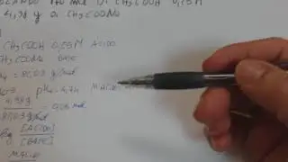 Calcolo del pH di una soluzione tampone 3