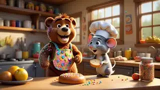 Teddy Made a Jelly Sandwich 🧸🍓🍞 | Funny Kids Story | Learning About Food and Sharing