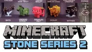 MINECRAFT MINIFIGURES STONE SERIES 2 UNBOXING | AZ TOY COLLECTOR