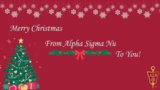 Merry Christmas from Alpha Sigma Nu