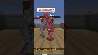 Diamond Golem vs Iron Golem (Minecraft Mob Battle)