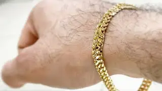 Making a Hand Made Unique 22k Gold Bracelet | Jewelry Making | Men&rsquo;s Gold Bracelet | 4K Videi